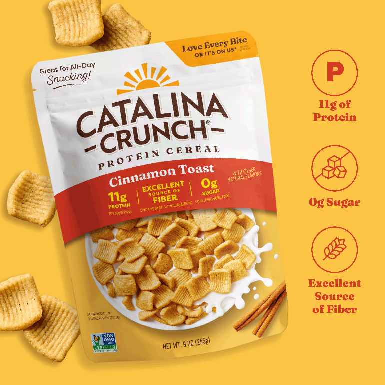 Cinnamon Toast Cereal - Active Ready