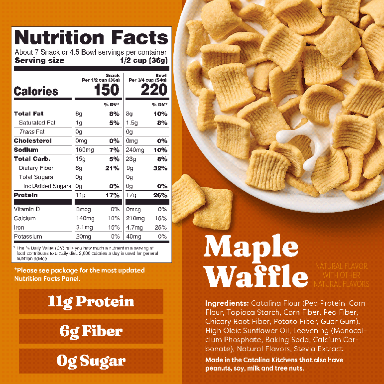 Maple Waffle Cereal - Soft Pick