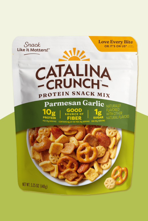 Parmesan Garlic Snack Mix - Simple Use