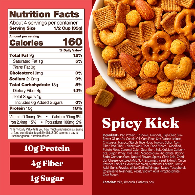 Spicy Kick Snack Mix - Fresh Style