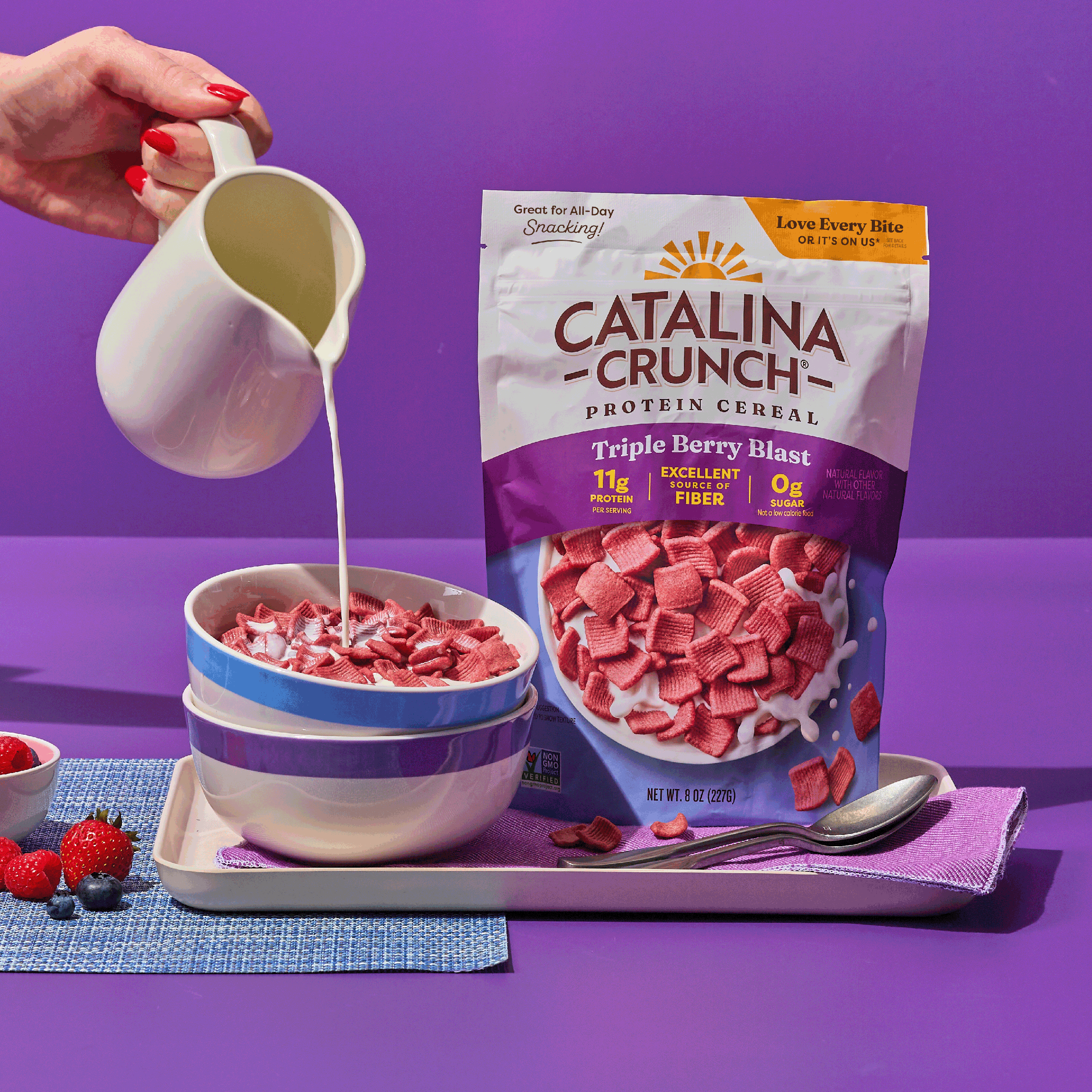 Triple Berry Blast Cereal - Clean Mood