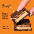 Peanut Butter Chocolate Cookie Bars - Soft Pick