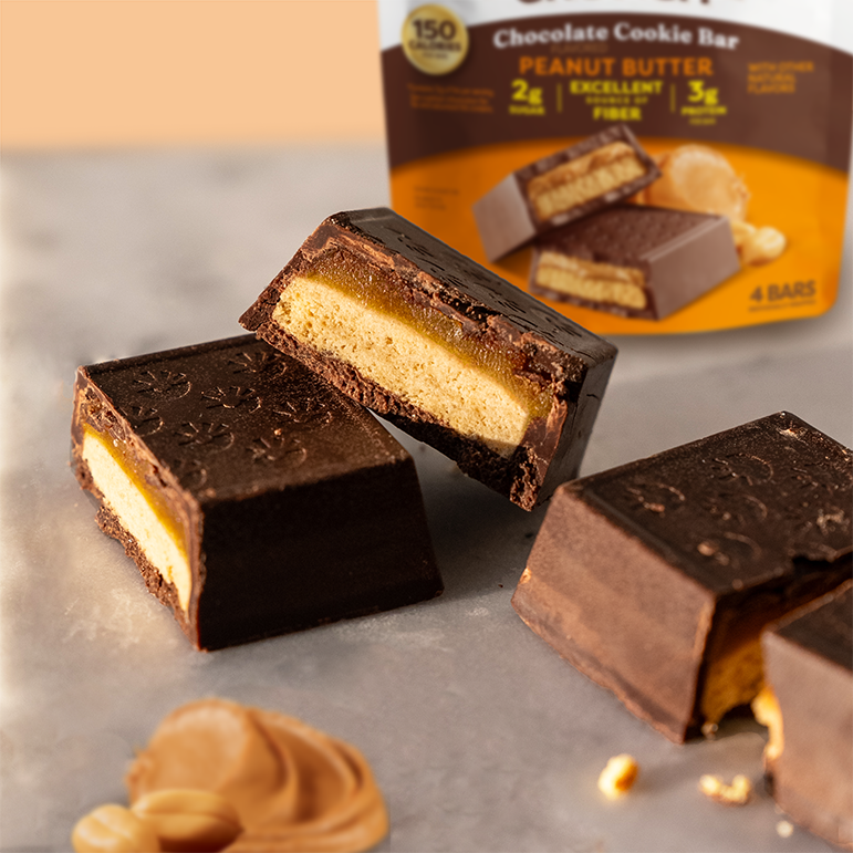 Peanut Butter Chocolate Cookie Bars - Simple Use