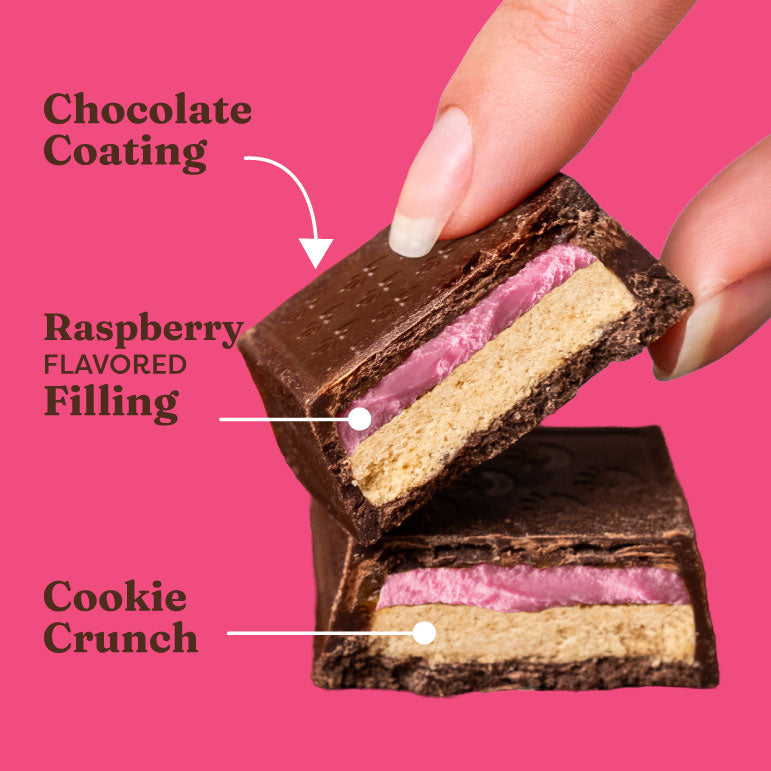 Raspberry Chocolate Cookie Bars - Soft Pick