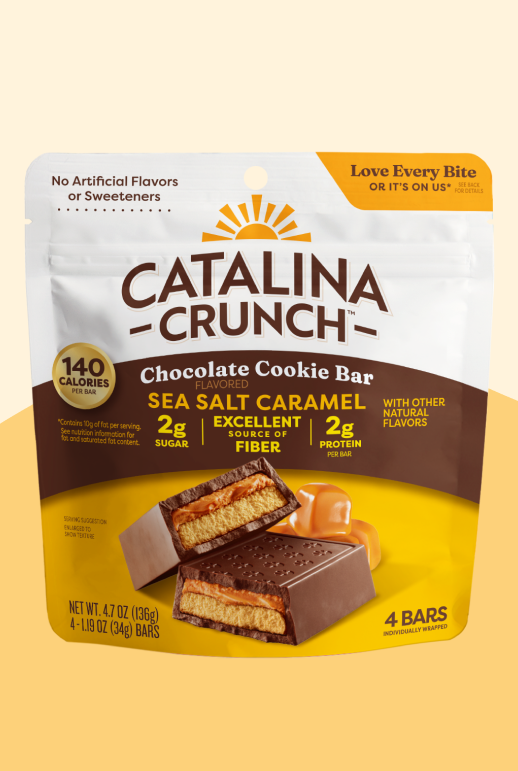 Sea Salt Caramel Chocolate Cookie Bars - Modern Ready