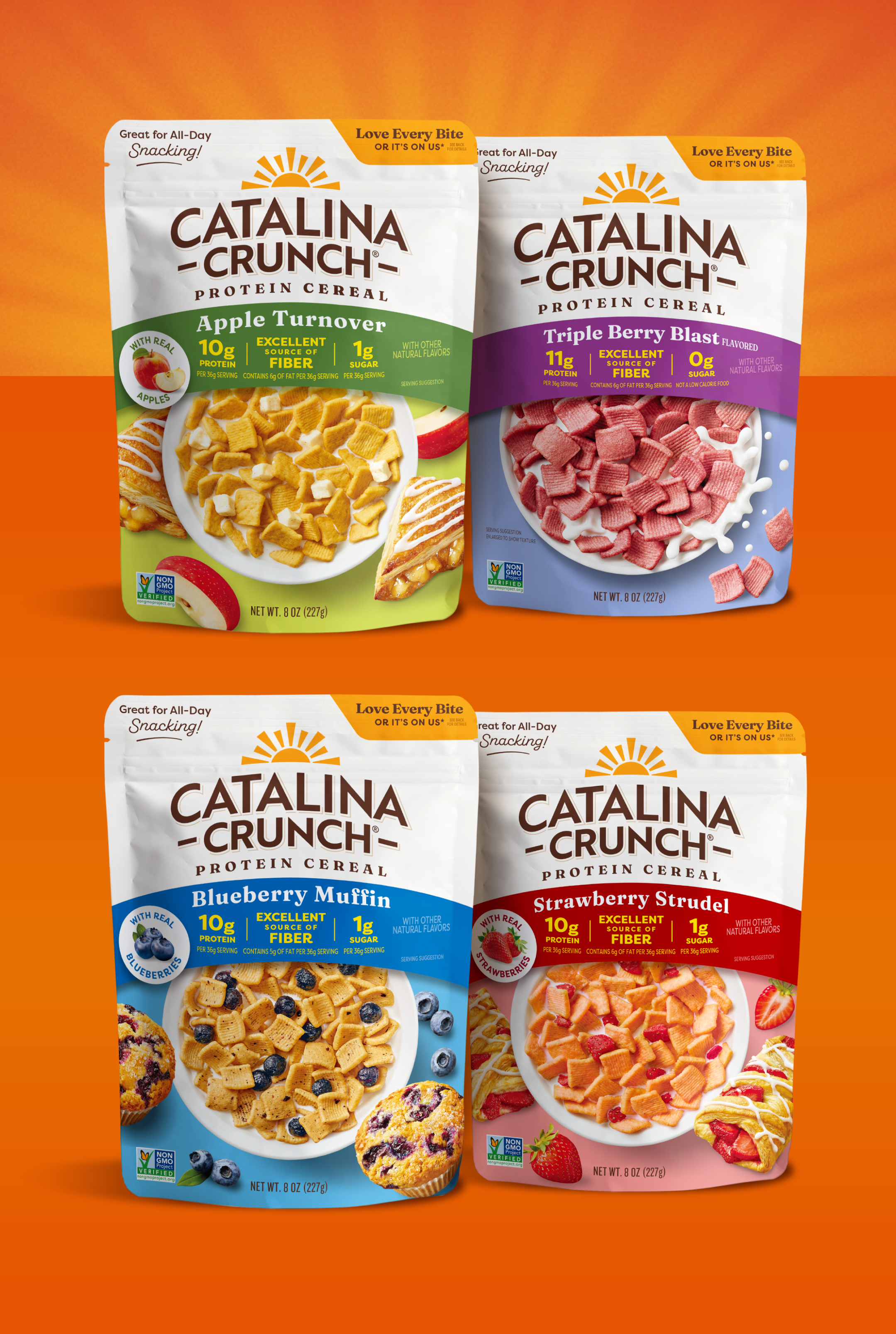 Fruit Flavors Cereal Bundle - Gift Ready