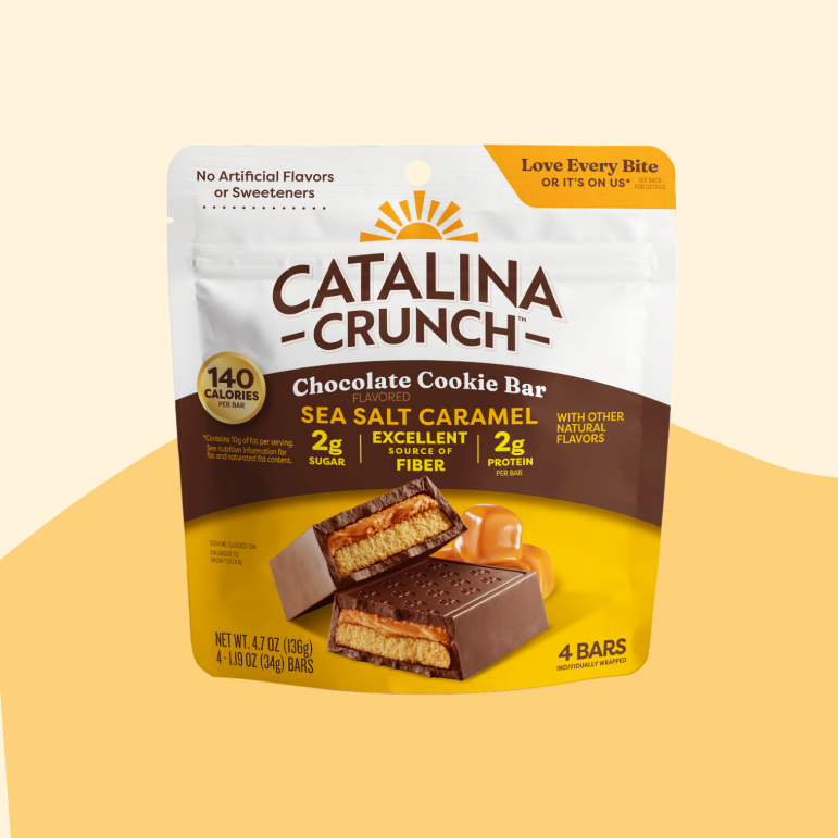 Sea Salt Caramel Chocolate Cookie Bars - Airy Artisan Bar Assortment