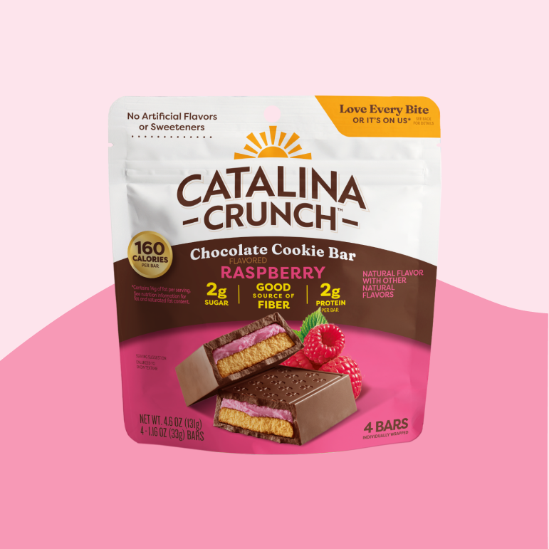 Raspberry Chocolate Cookie Bars - Airy Expressive Bar Assortment