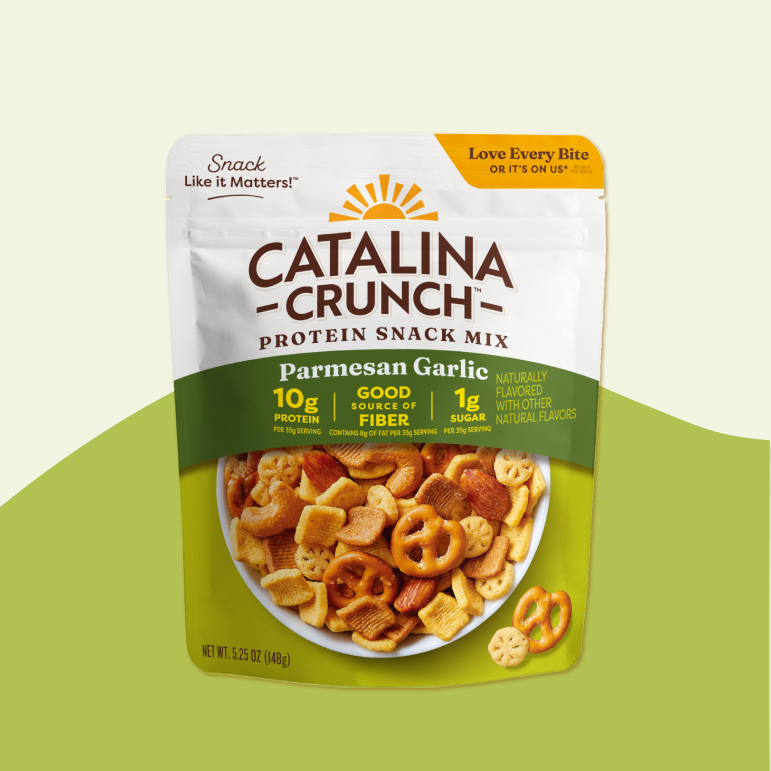 Parmesan Garlic Snack Mix - Bright Lifestyle Mix Assortment