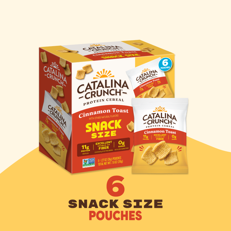Cinnamon Toast Snack Size Cereal Multipack - Airy Complete Multipack Assortment