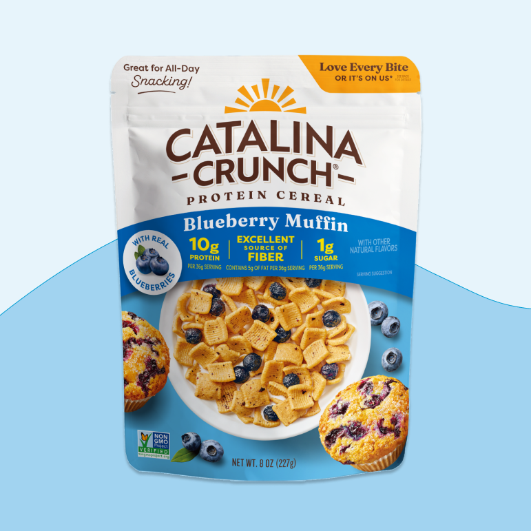 Blueberry Muffin with Blueberries Cereal - Bright Lifestyle Cereal Assortment